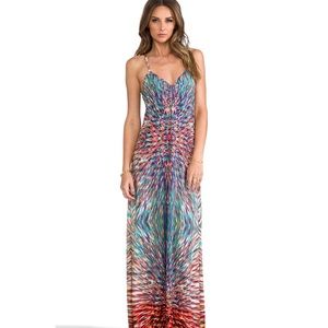 Vitamin a Erica maxi dress kaleidoscope print sz 6